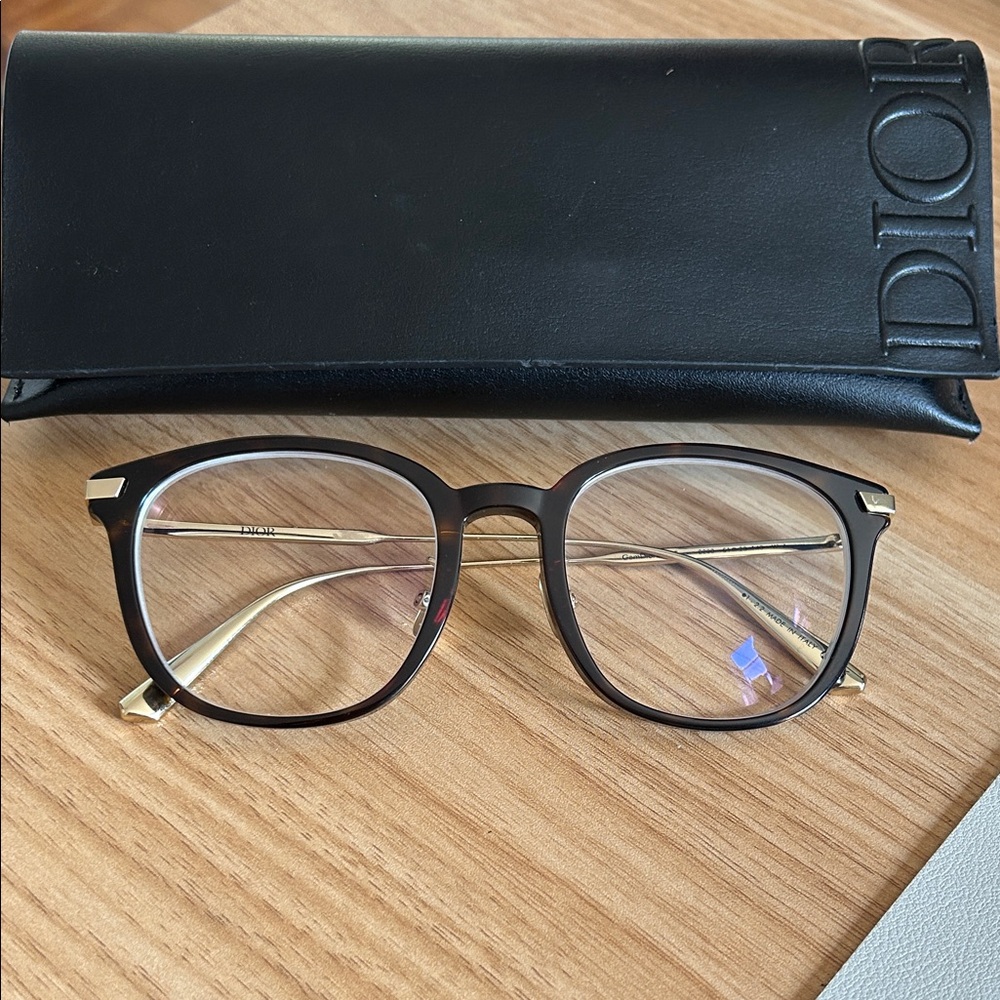 Christian Dior Gemdioro 2200 Tortoise eyeglasses with case (51-20)